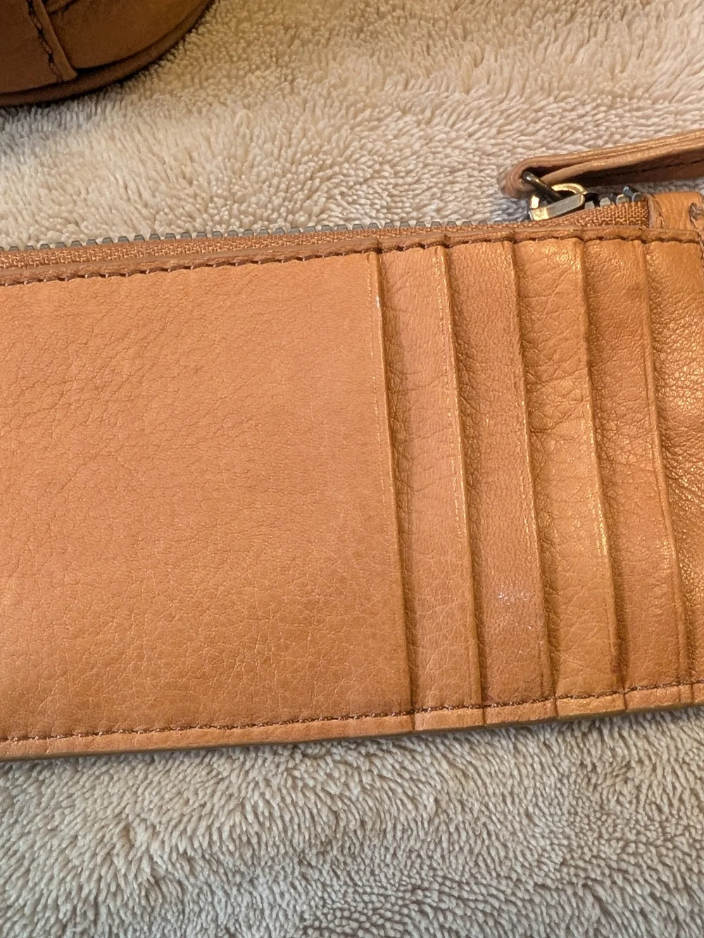 American Company Crossbody with matching card wallet.